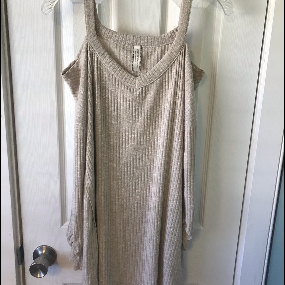Cold Shoulder Sweater